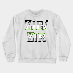 Agender Zie/Zir Crewneck Sweatshirt